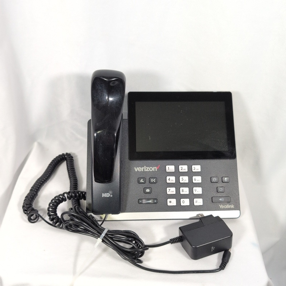 Yealink T67LTE 4G LTE Desk Phone Verizon One Talk Wireless Business VoIP - Clean